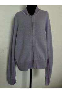 Lululemon Reversible Double Knit Zip-Up Sweater in Faint Lavender/Moonlit